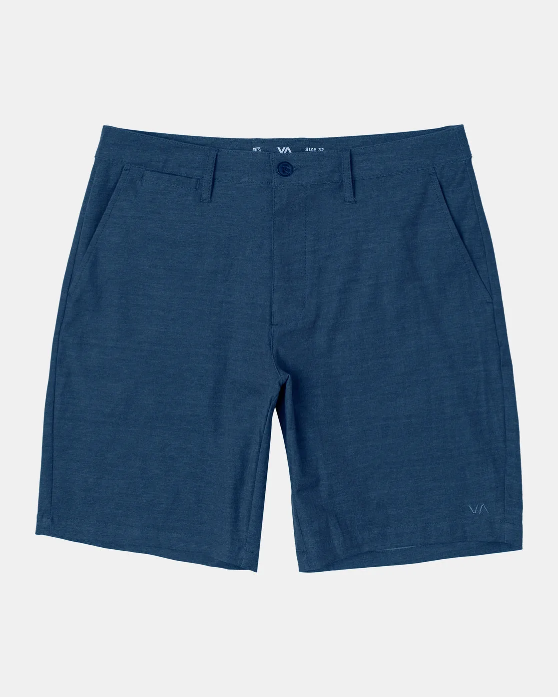 Boys Back In Hybrid 19" Shorts - Denim Heather