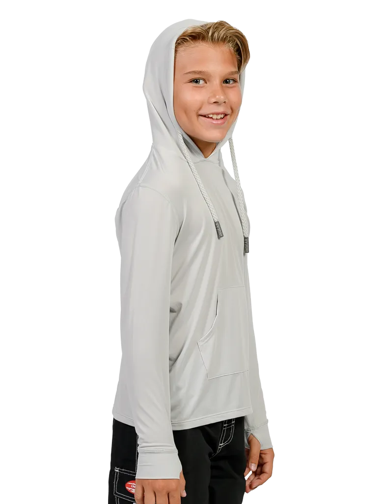 Boys Long sleeve solid color Hoodies