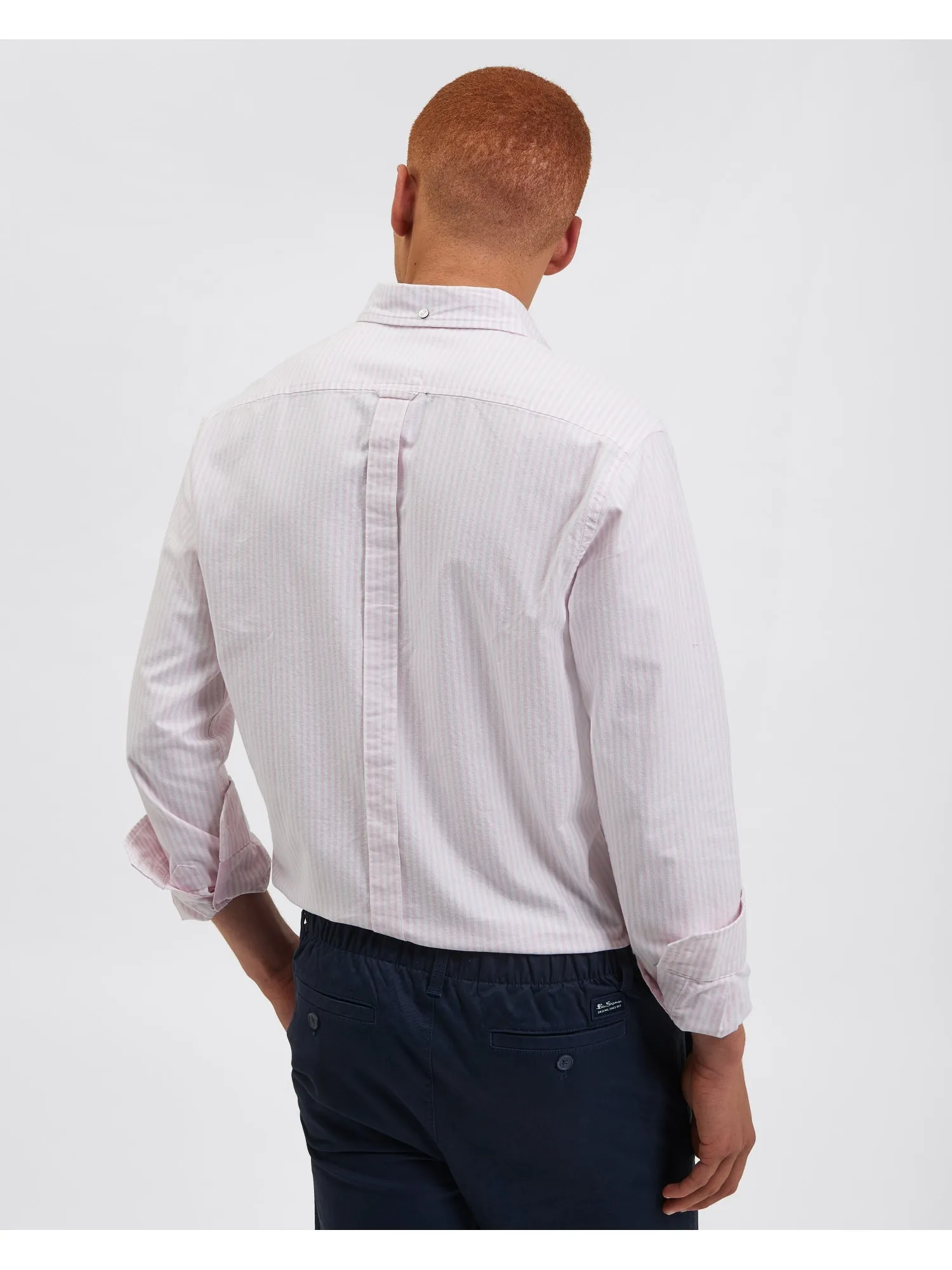 Brighton Oxford Shirt - Pink Bengal Stripe