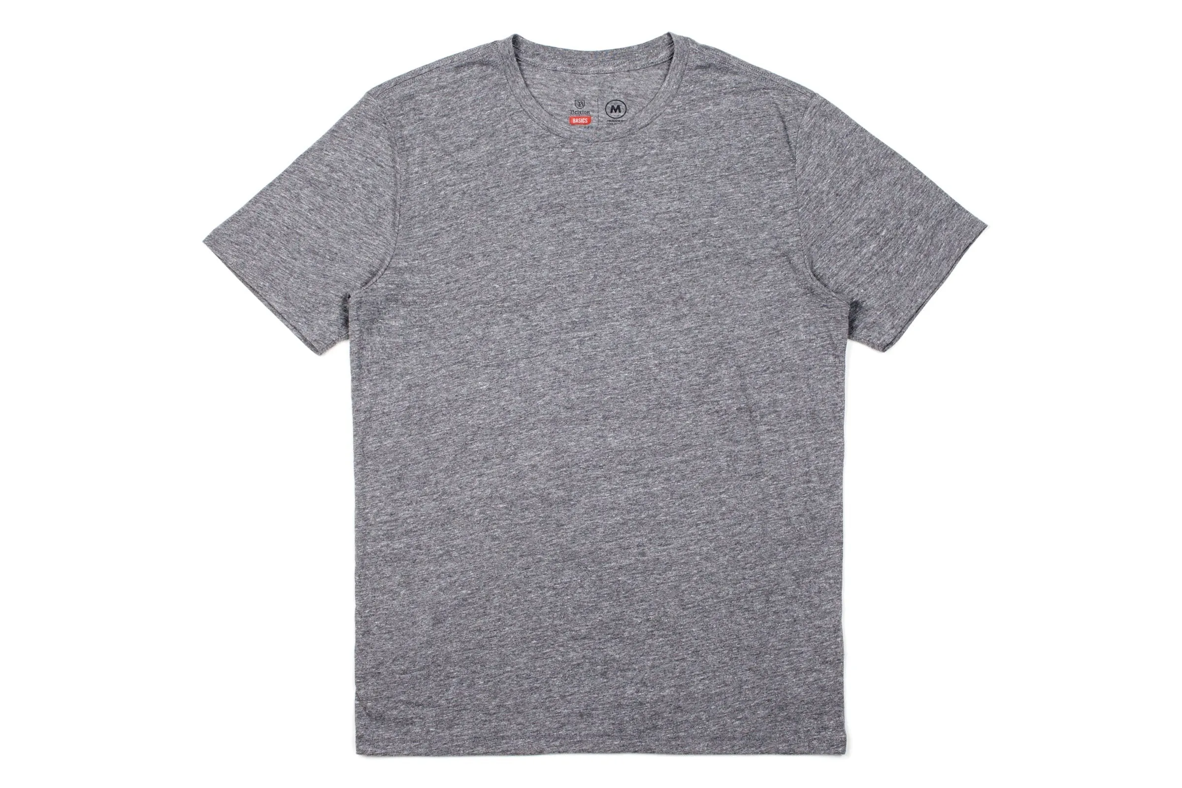 Brixton S/S Premium Tee - Heather Grey