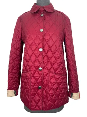 Burberry London Diamond Quilted Jacket Size S