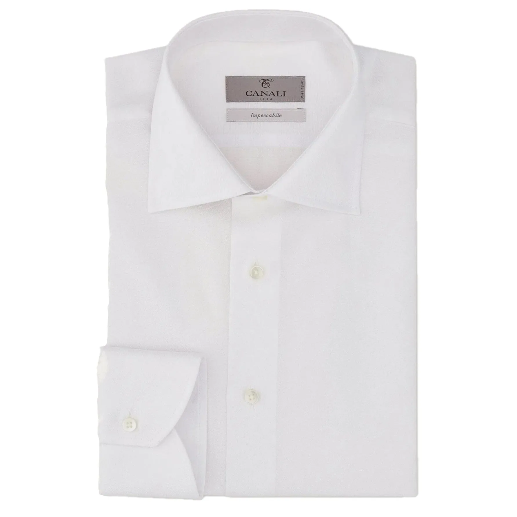 Canali White Impeccable Shirt