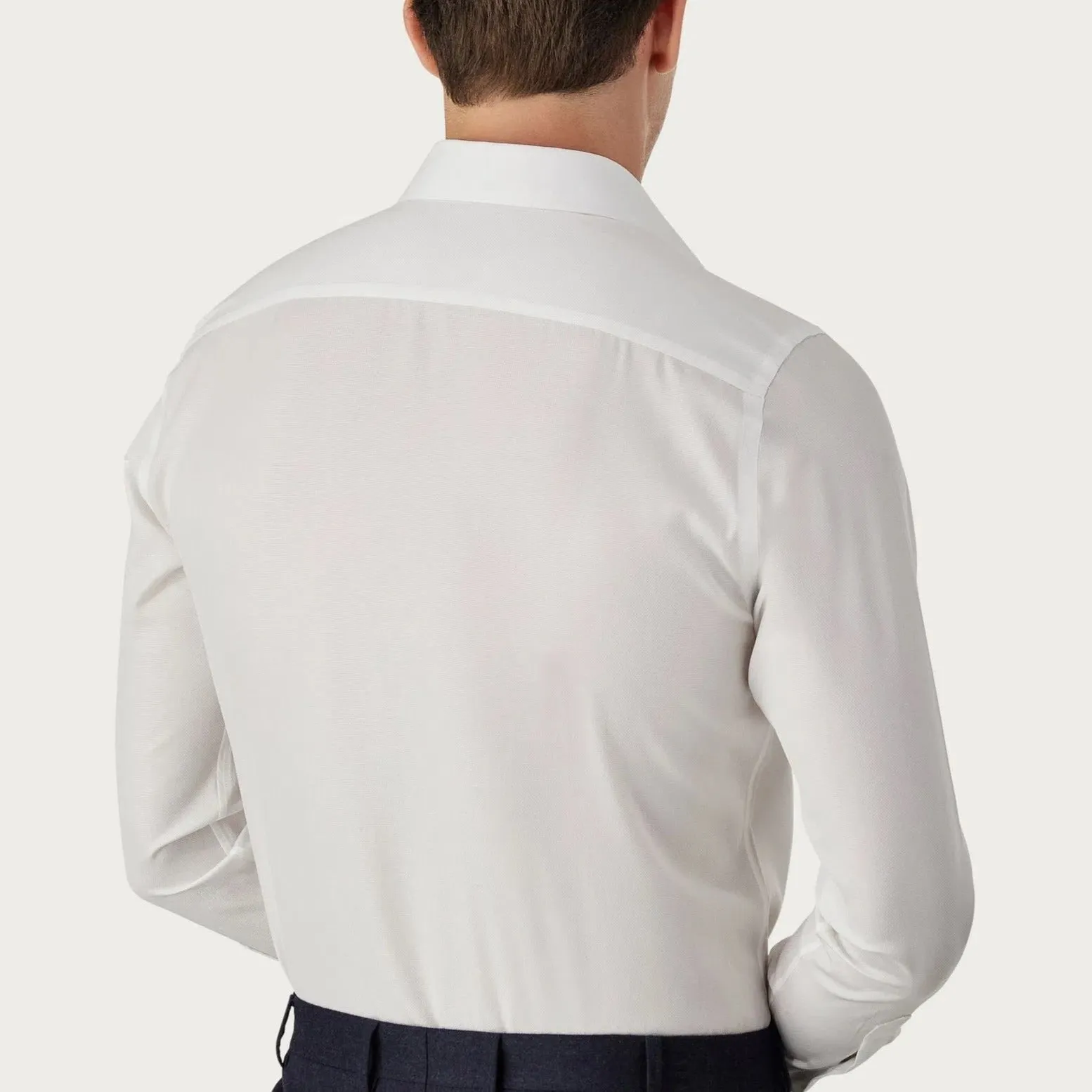 Canali White Impeccable Shirt