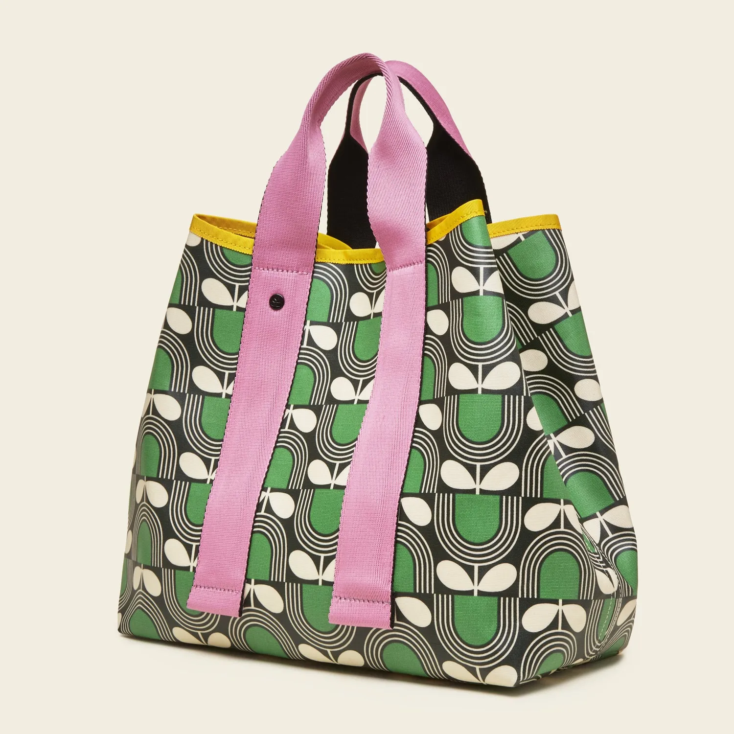 Carryall Large Tote - Striped Tulip