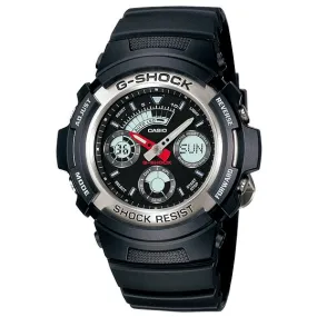 CASIO G-SHOCK MENS 200M STANDARD - AW-590-1ADR