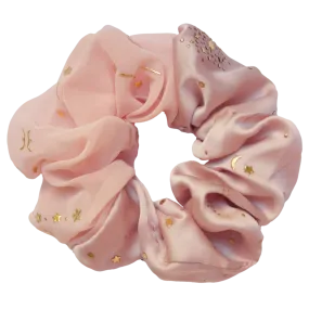 Celestial Scrunchie in Dusty Pink