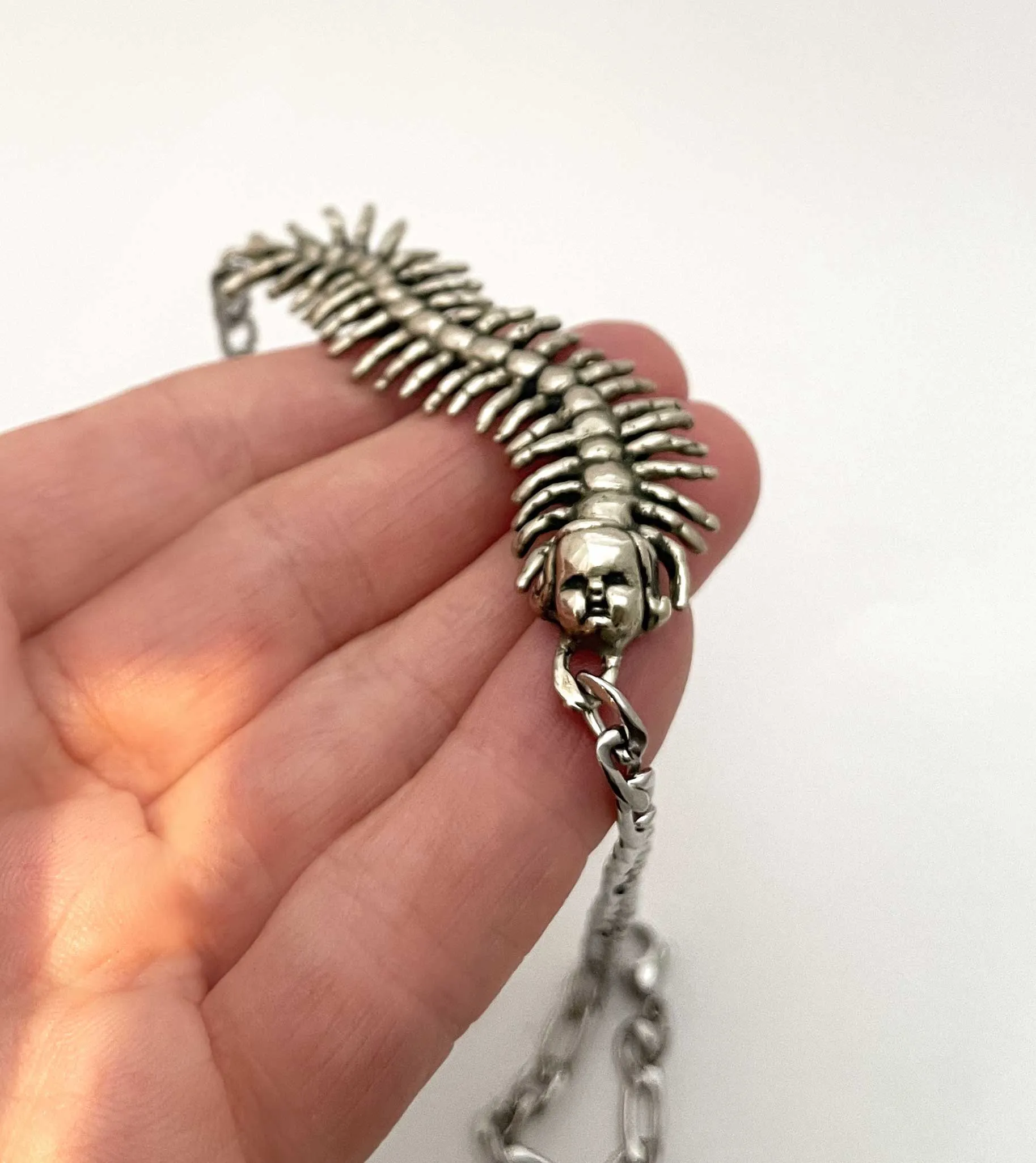 Centipede Girl Necklace