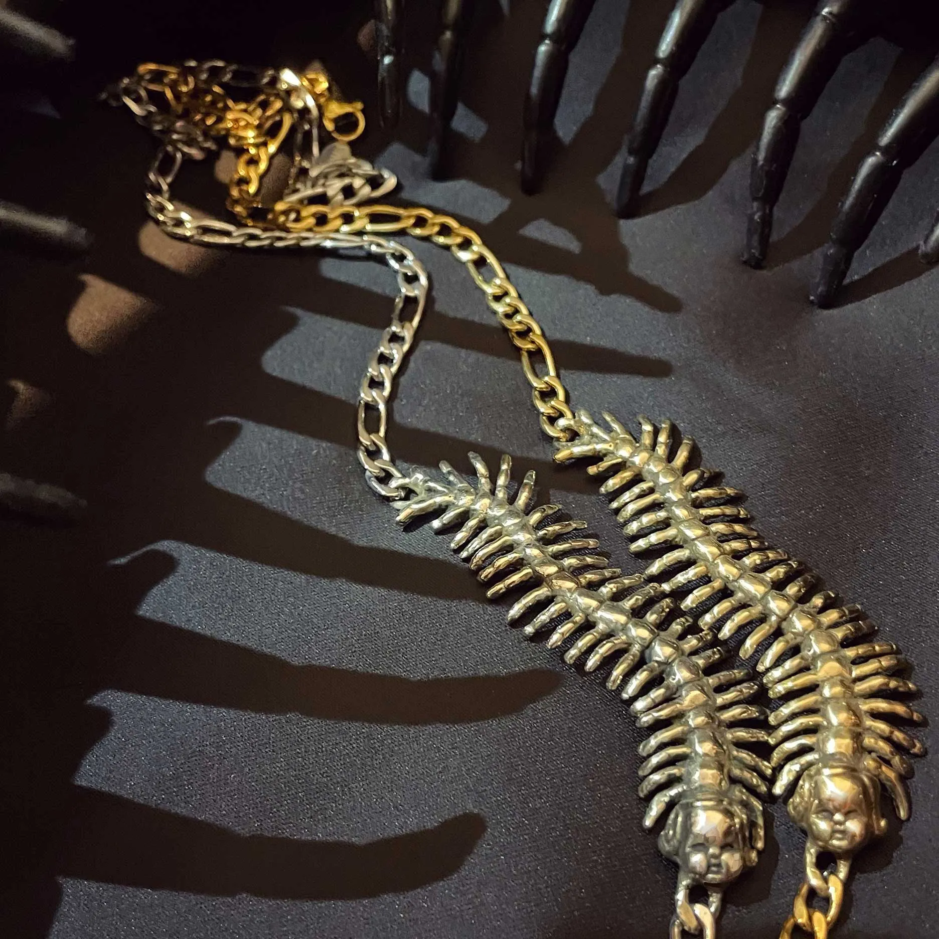 Centipede Girl Necklace