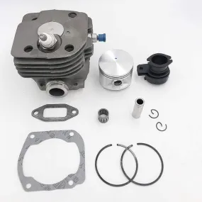 Chainsaw Engine Motor Parts 50mm Cylinder Piston Intake Manifold Decompression Valve Kit For HUSQVARNA 365 371 372 XP 362