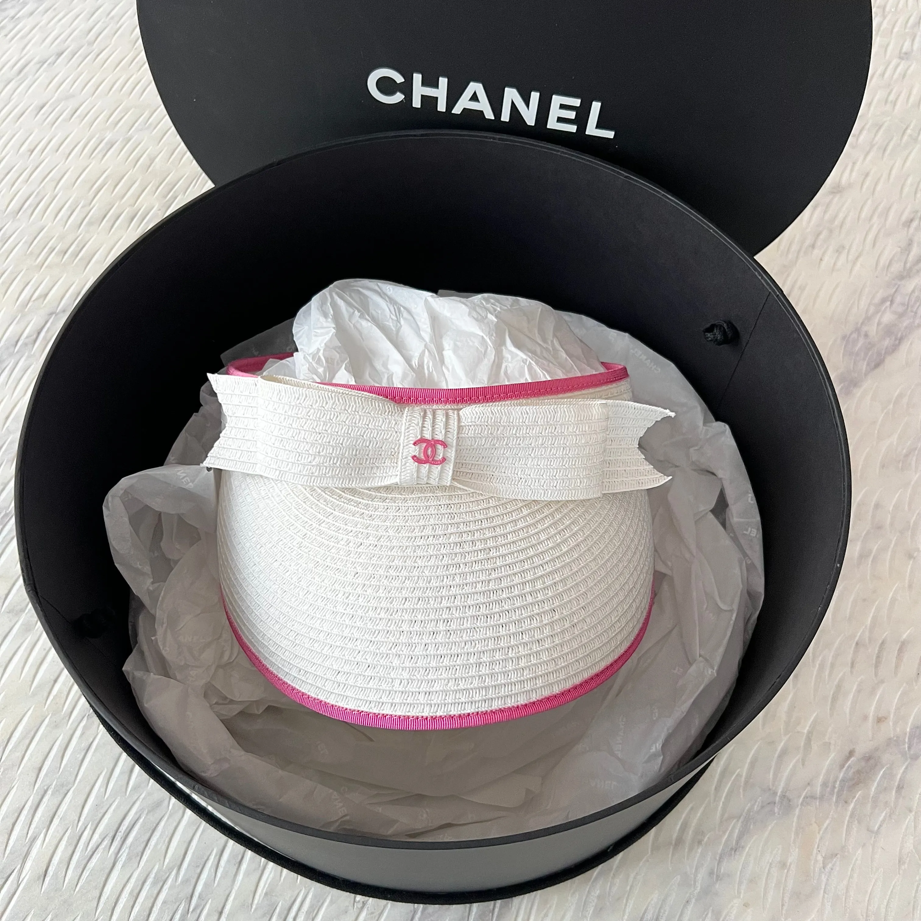 Chanel Bow Visor