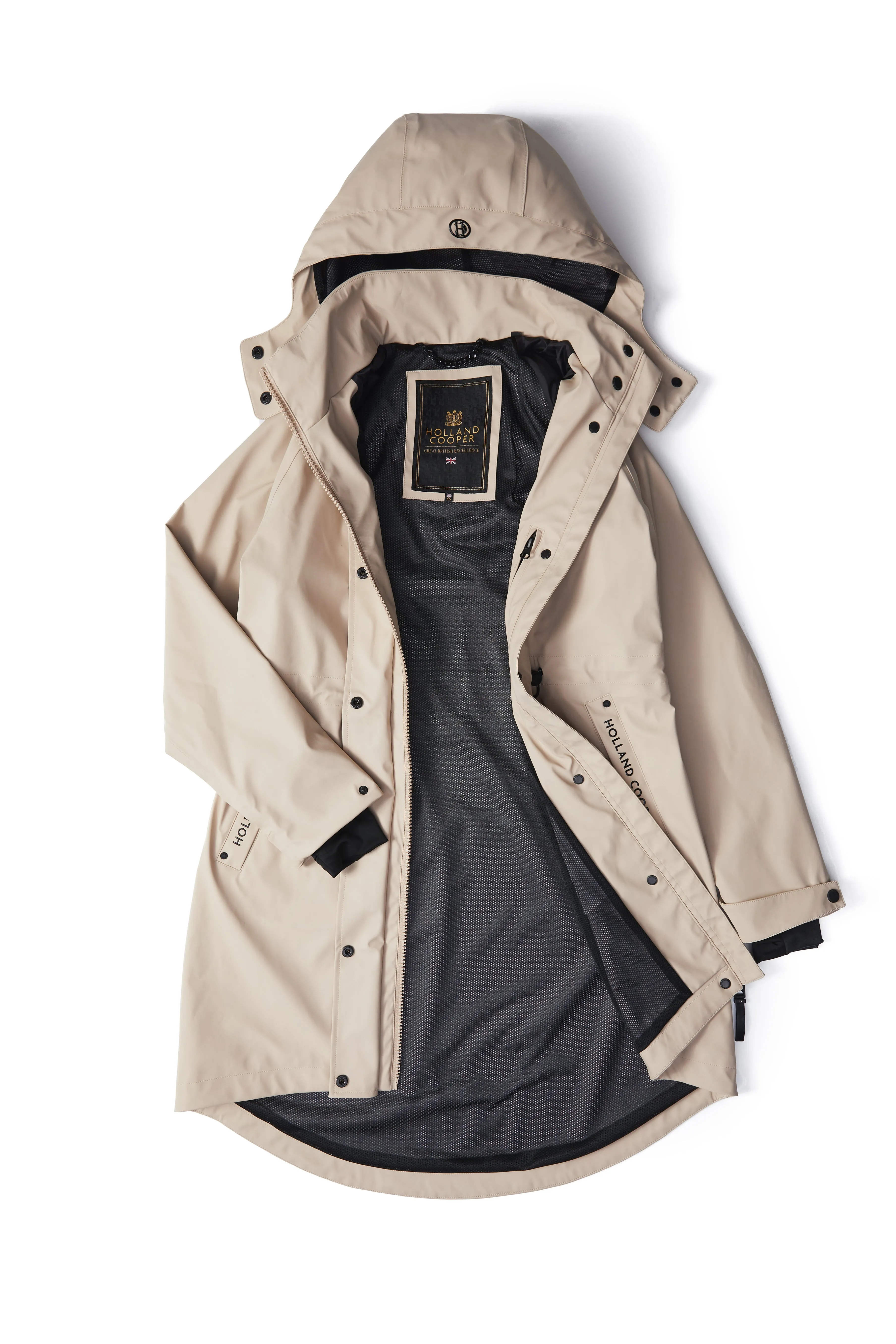 Chartwell Rain Parka (Stone)