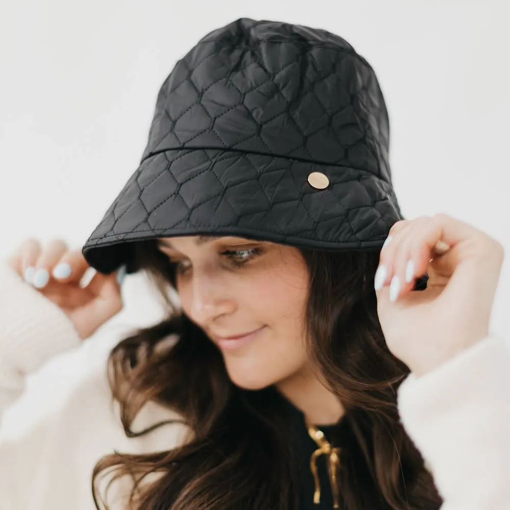 Chiara Quilted Bucket Hat