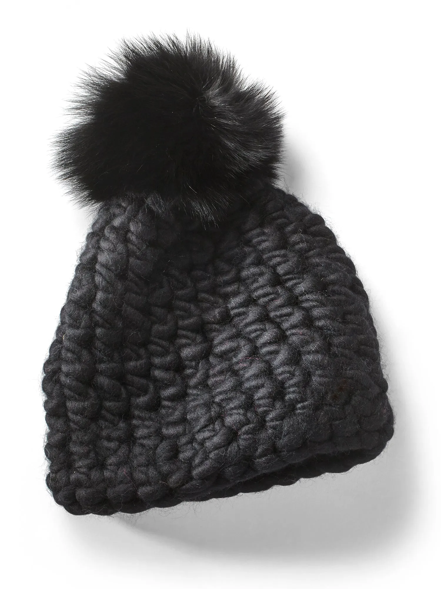 Chunky Wool Knit Hat