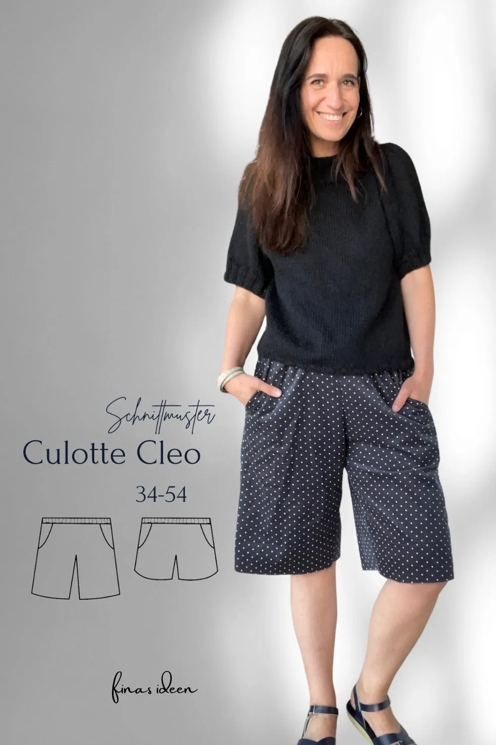 Cleo- Culotte Hose