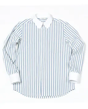 Club Collar Striped Shirt