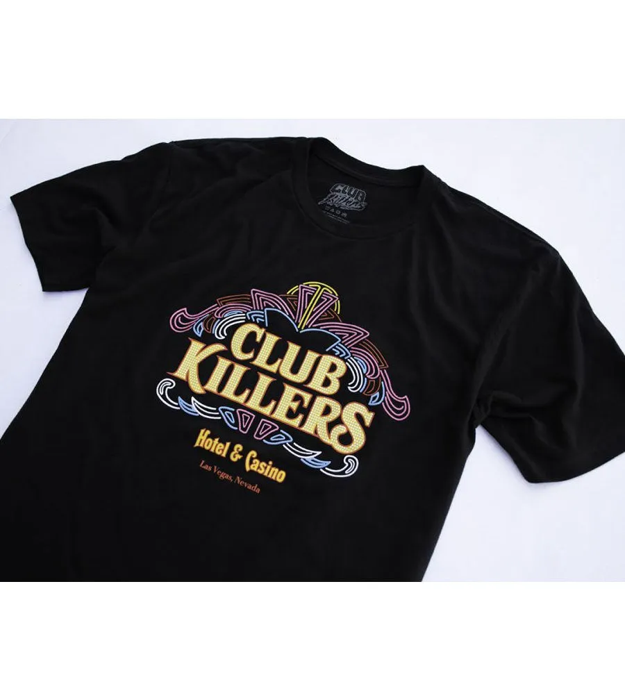 Club Killers Hotel & Casino T-Shirt - Black