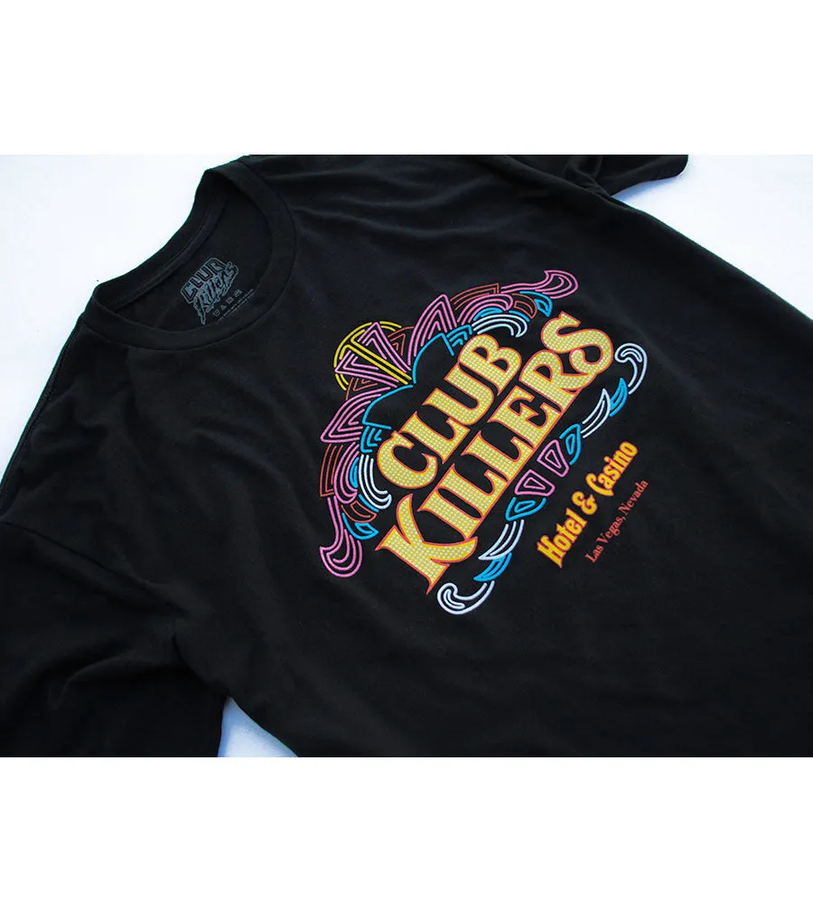 Club Killers Hotel & Casino T-Shirt - Black