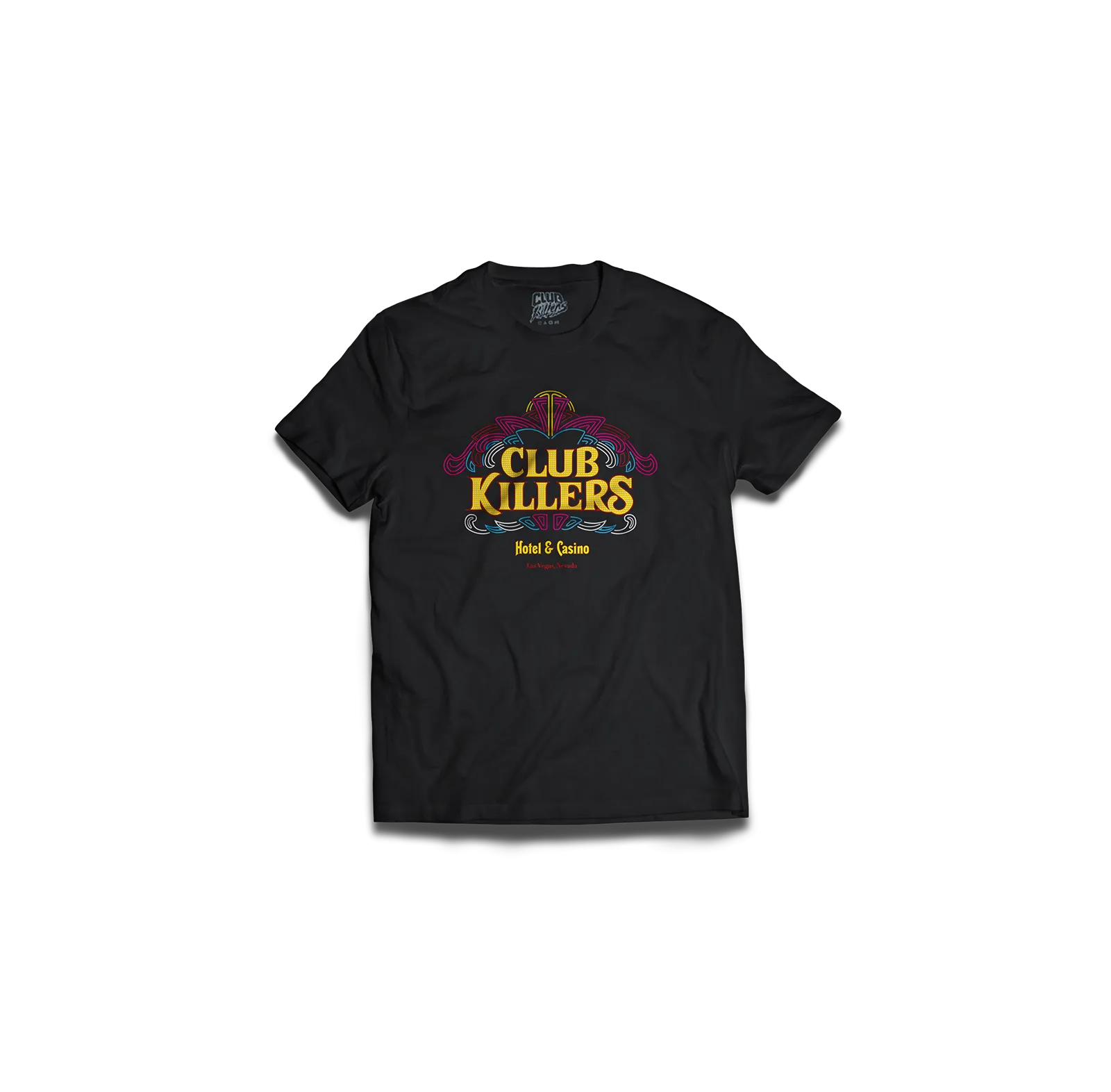 Club Killers Hotel & Casino T-Shirt - Black