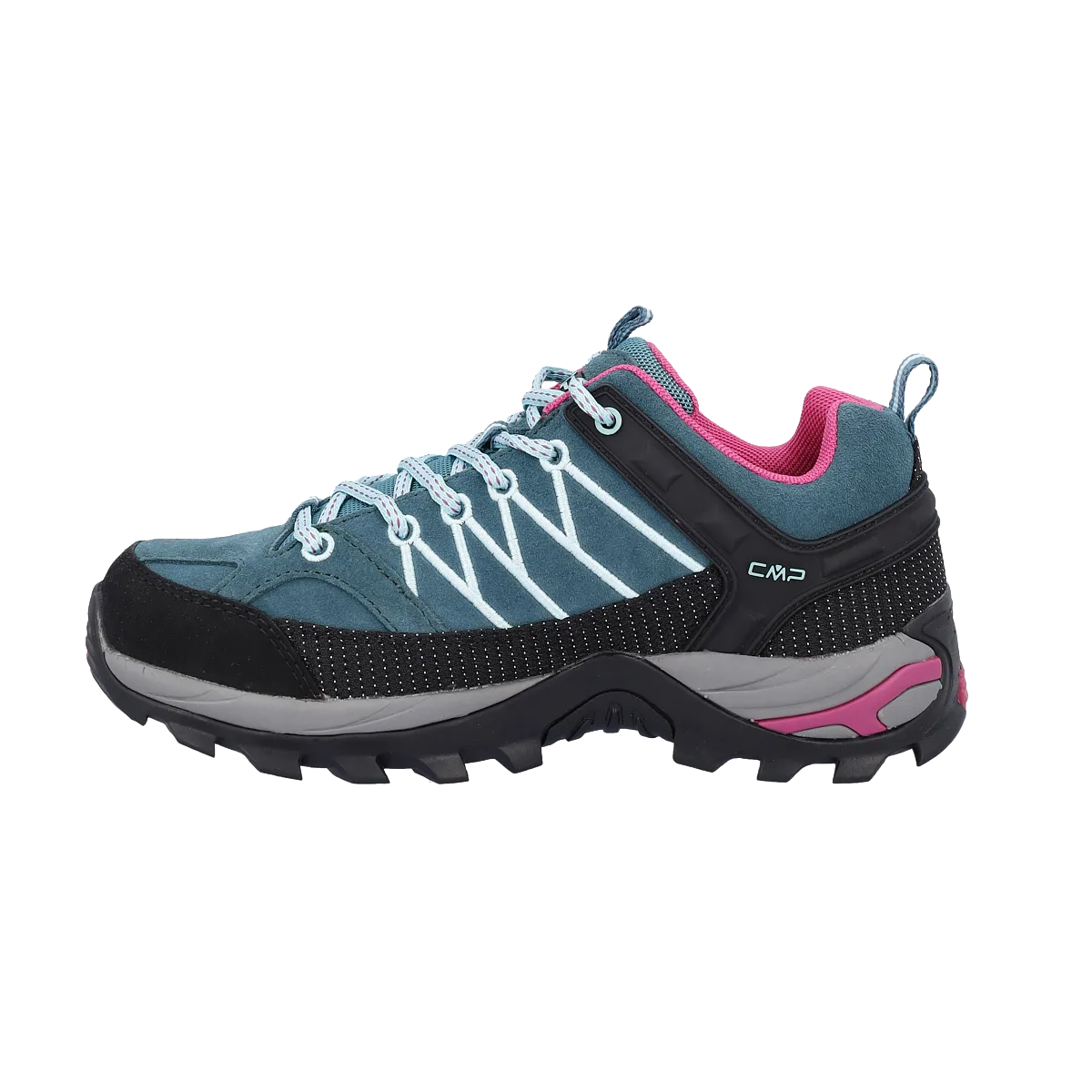 CMP Women's Rigel Waterproof Trail Shoes (Deep Lake/Acqua)