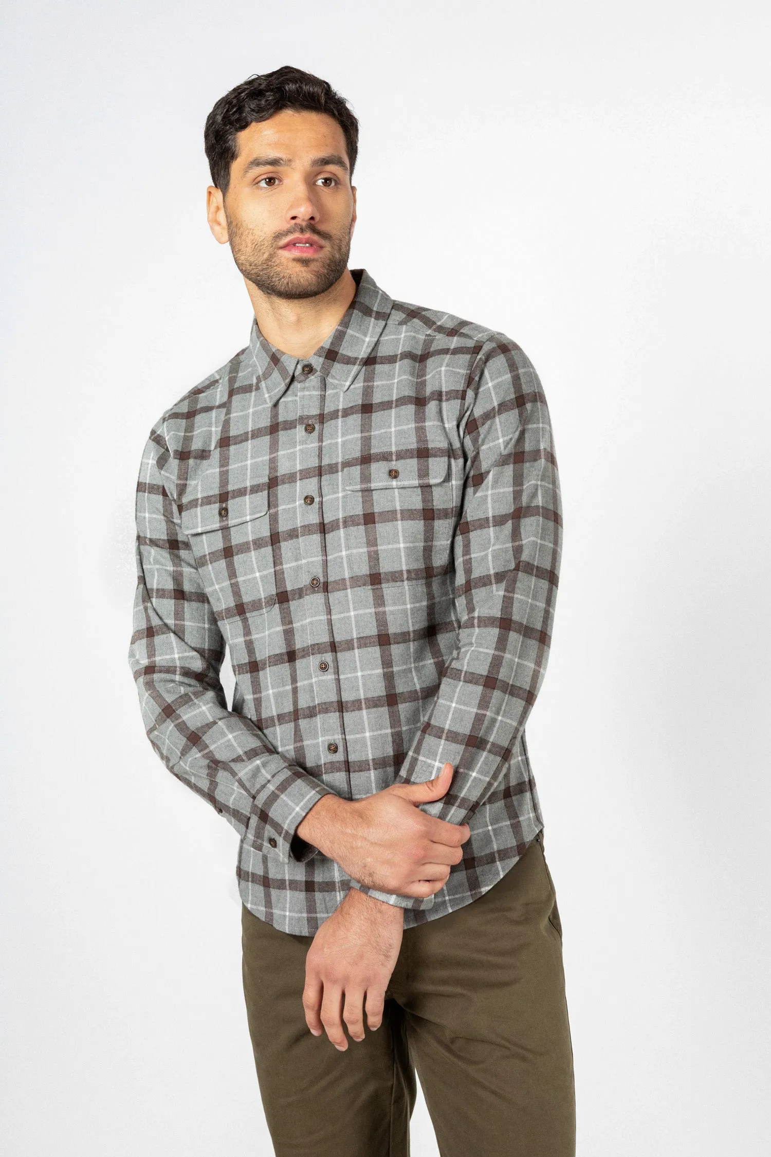 Cole Slim Shirt / Tumalo Plaid