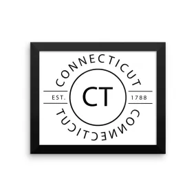 Connecticut - Framed Print - Reflections