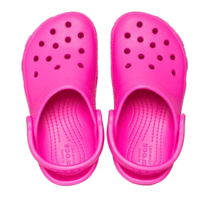 Crocs Kids - Classic Clog K Bright Pink Crush Toddlers