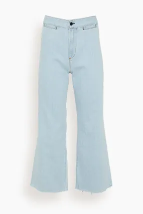 Crop Brighton Denim Pant in Bleach