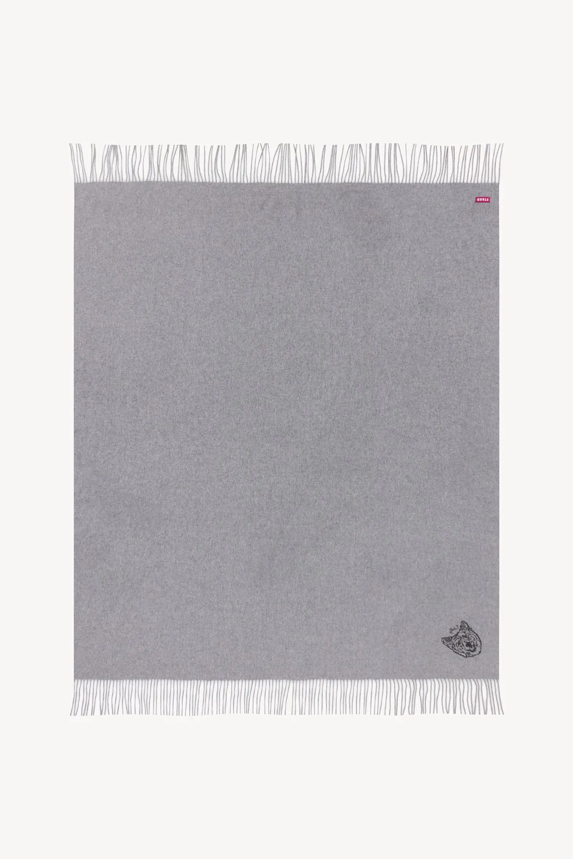 CUSTOM STAUD x C.BONZ CASHMERE BLANKET | GREY