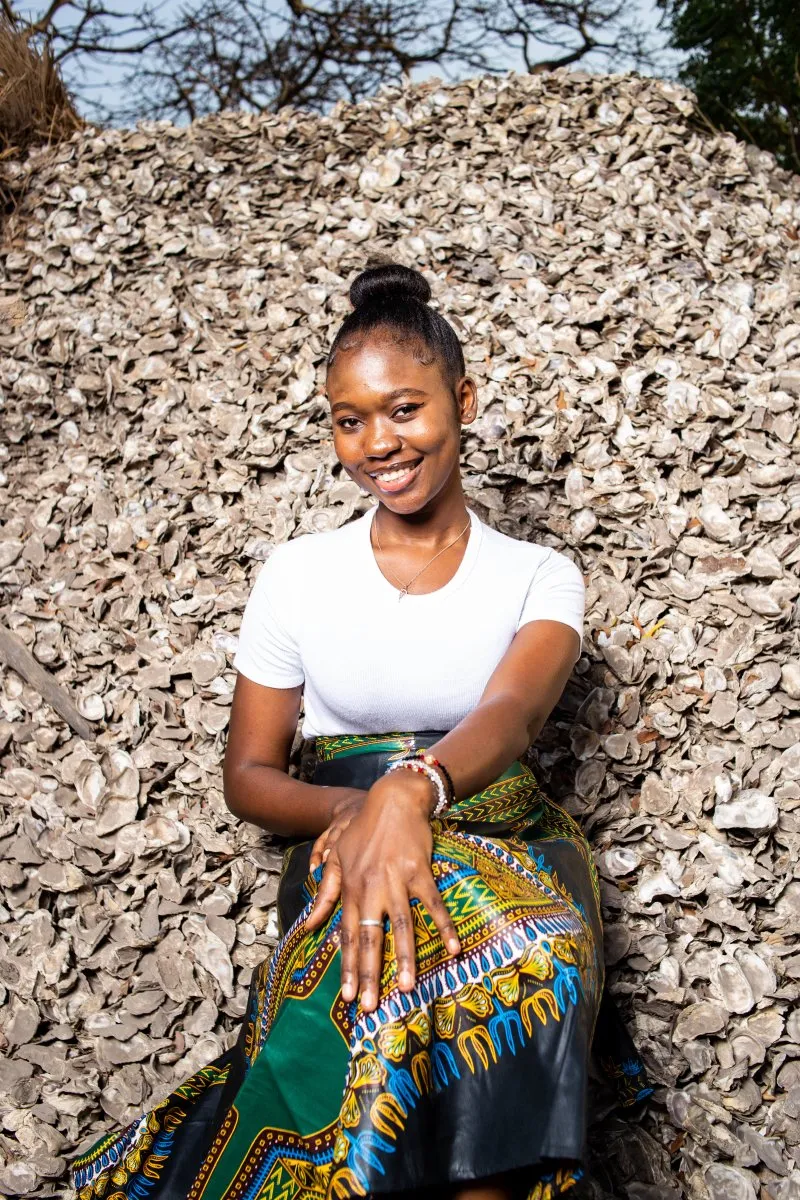 Dashiki Skirt In Black