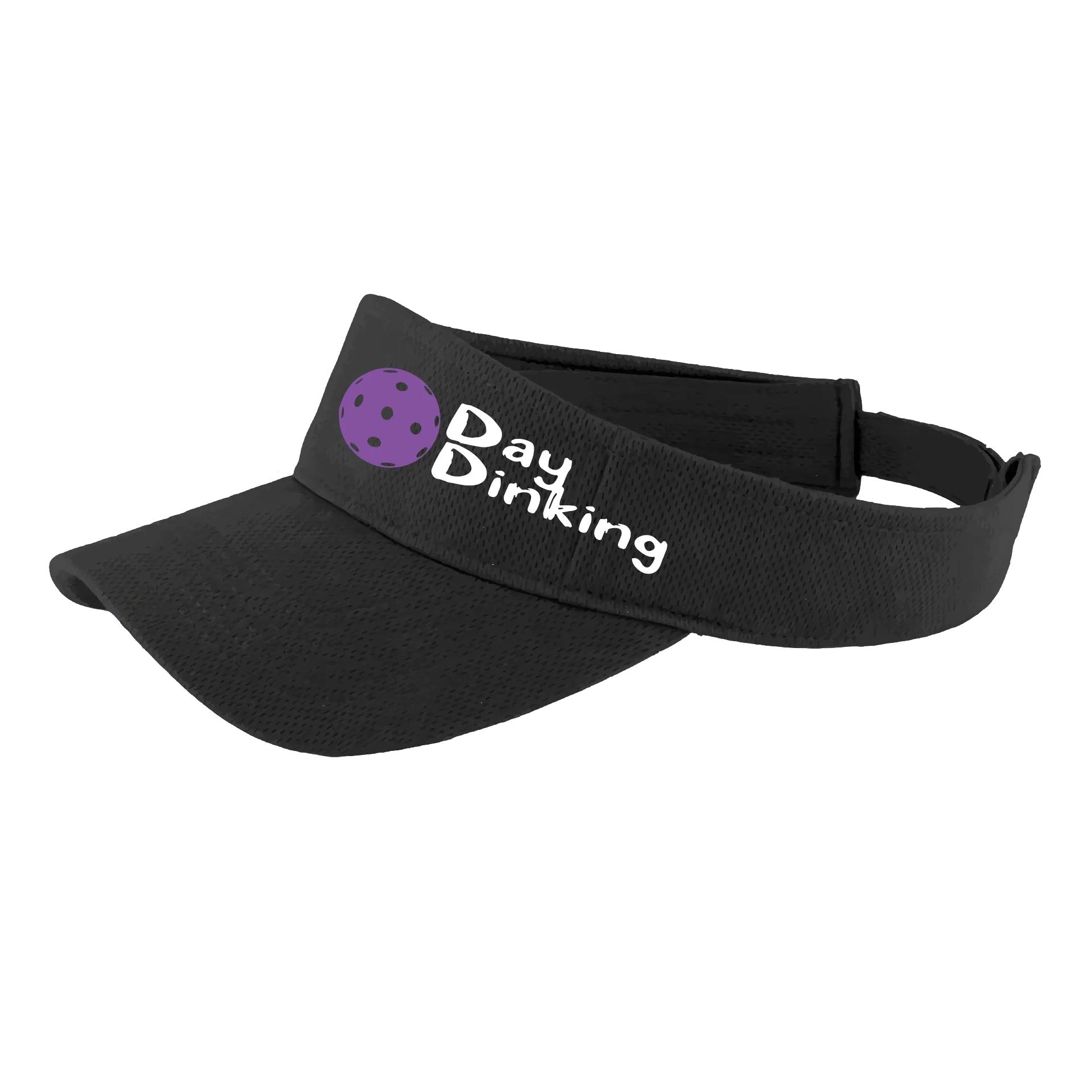 Day Dinking With Pickleball (Customizable) | Pickleball Visors | Moisture Wicking 100% Polyester