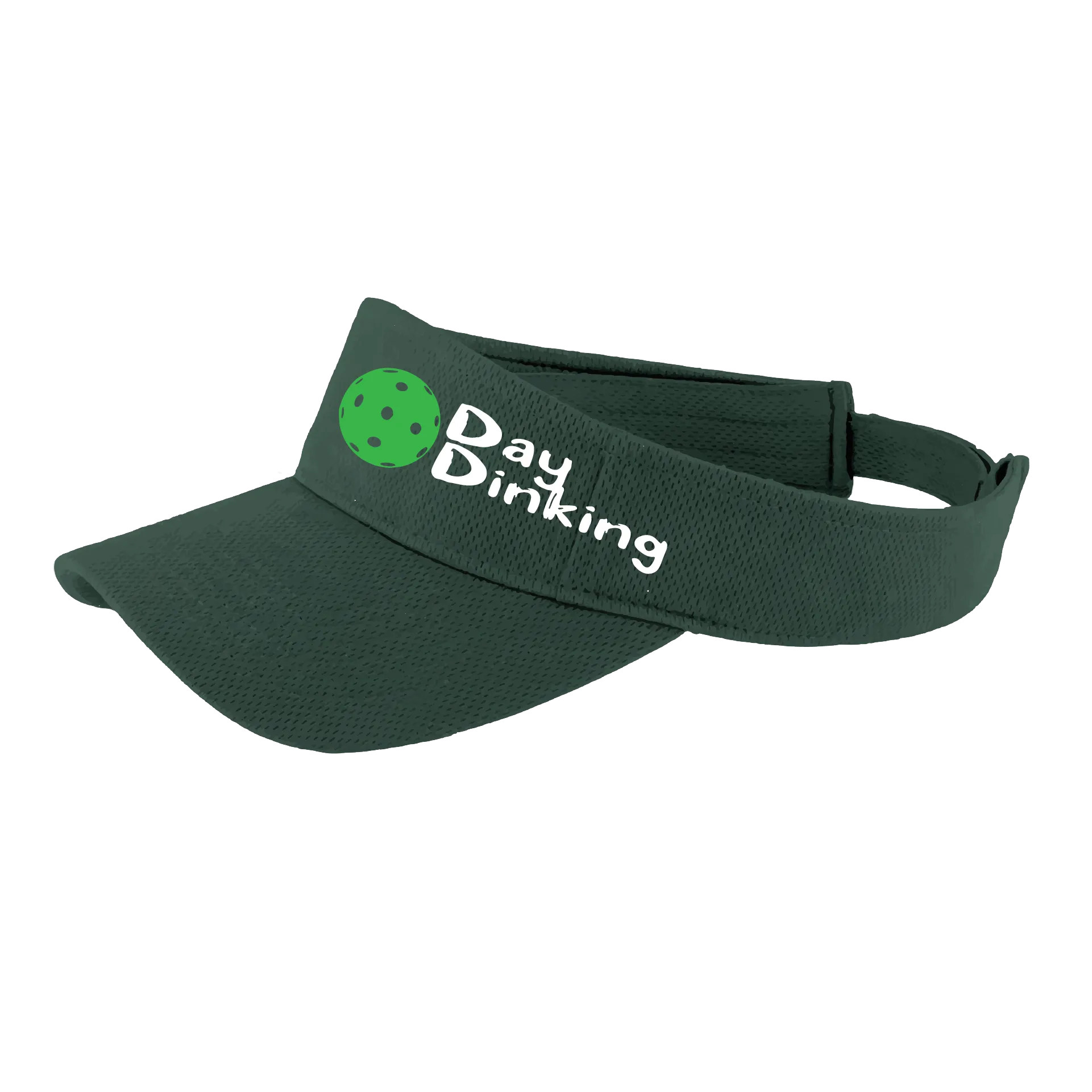 Day Dinking With Pickleball (Customizable) | Pickleball Visors | Moisture Wicking 100% Polyester