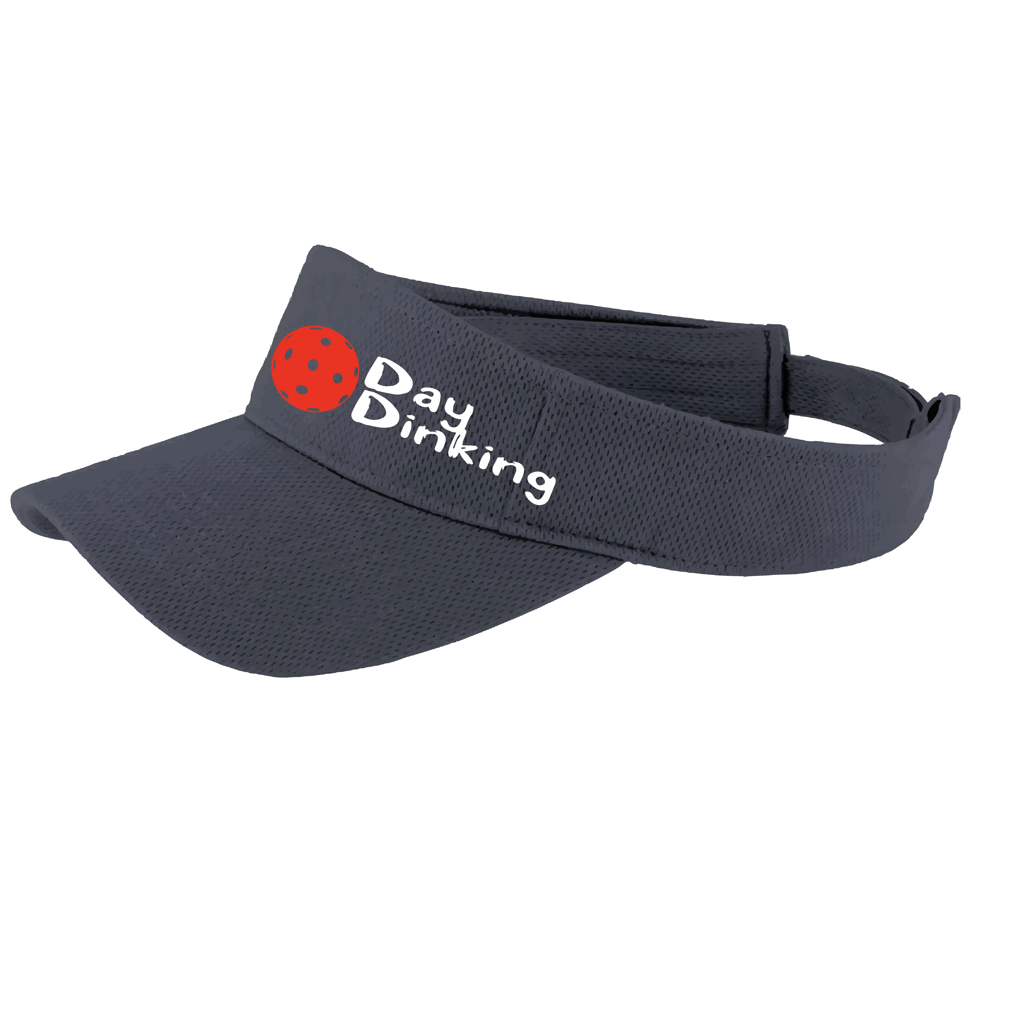 Day Dinking With Pickleball (Customizable) | Pickleball Visors | Moisture Wicking 100% Polyester