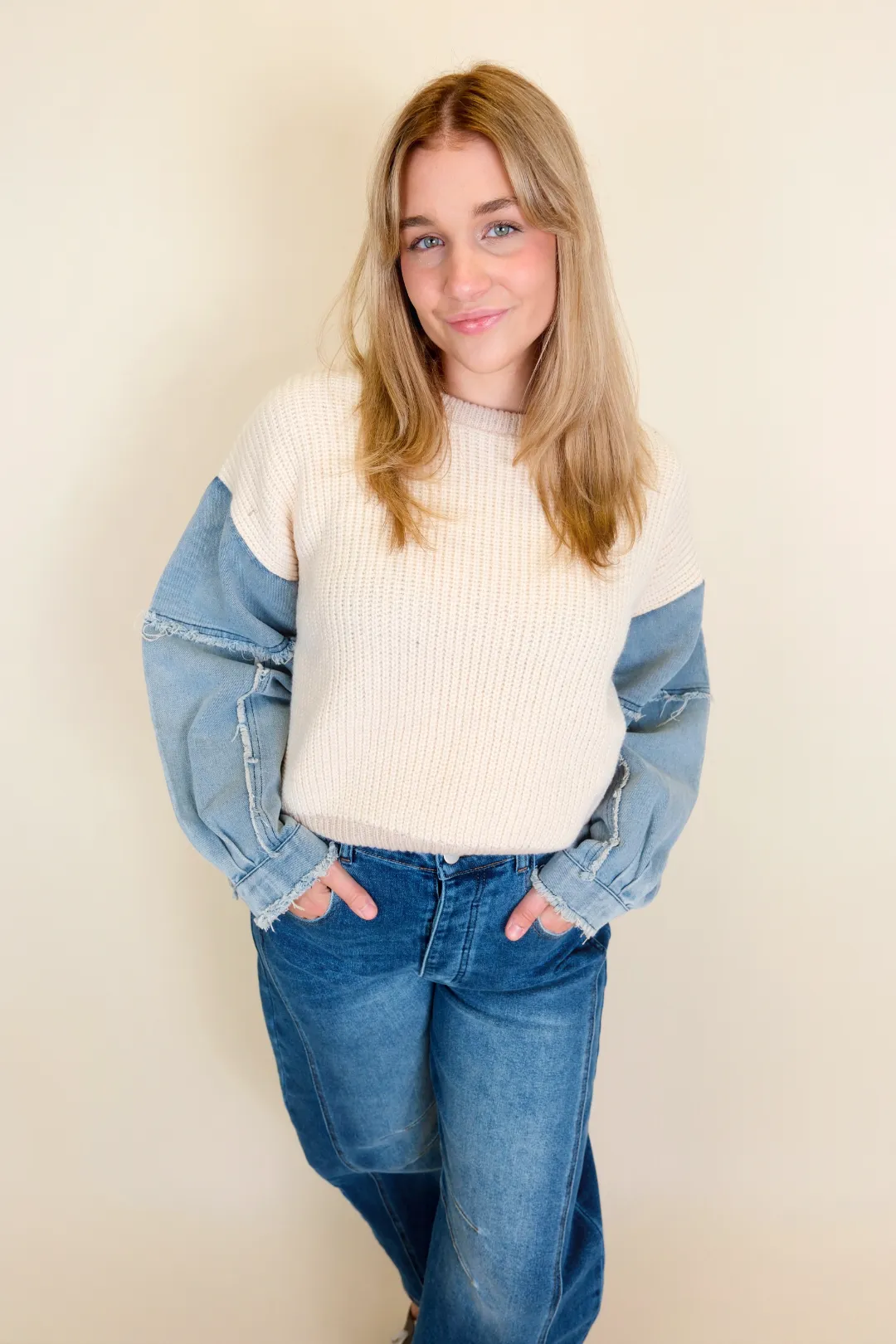 Denim Diva Sweater