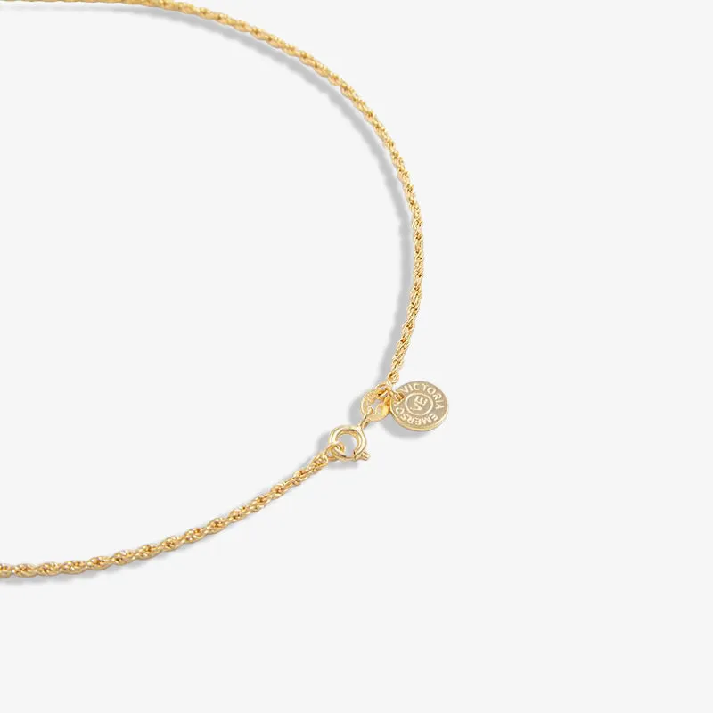 Diana Gold Vermeil Pearl Droplet Necklace