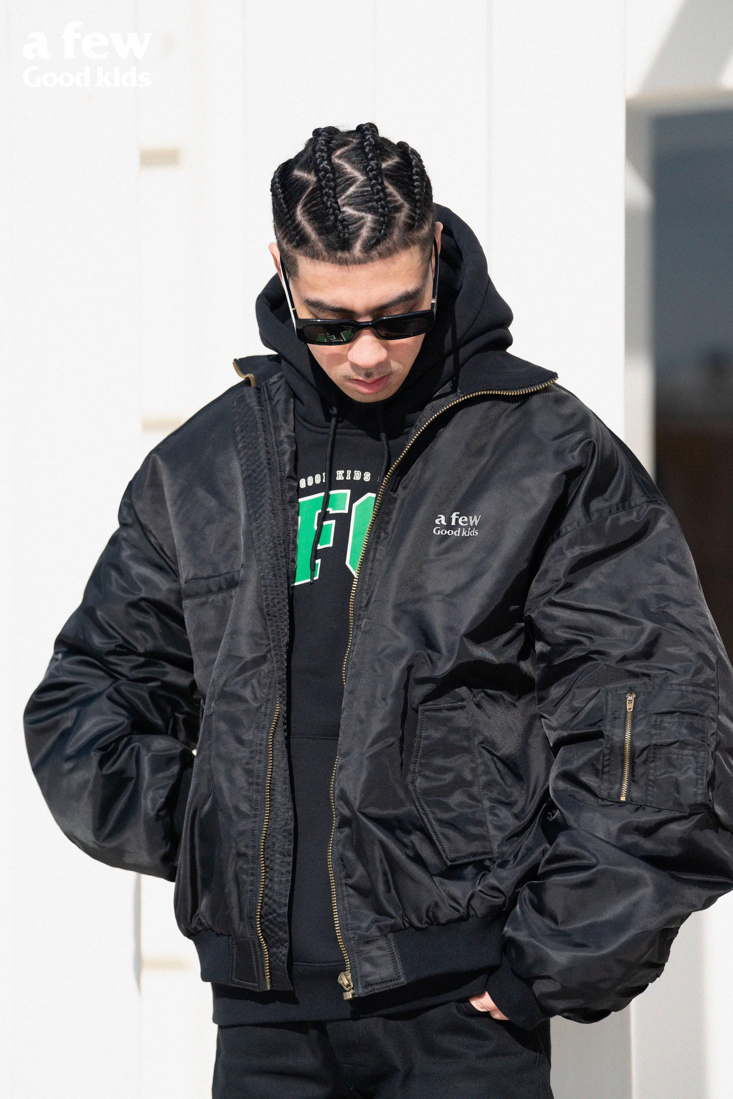 DONCARE (AFGK) "Classic MA-1 Jacket" - Black