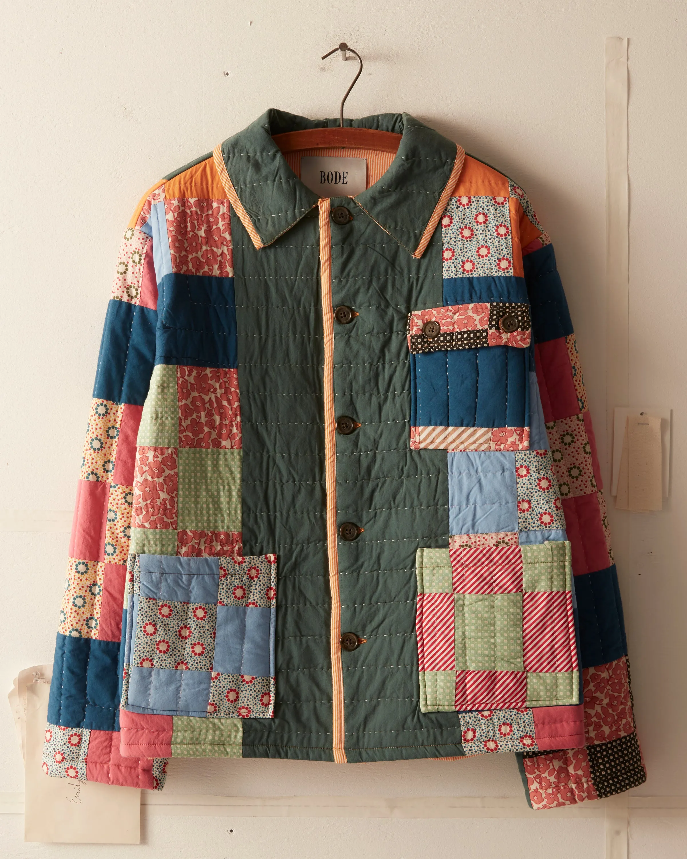 Dotted Daisy Quilt Workwear Jacket