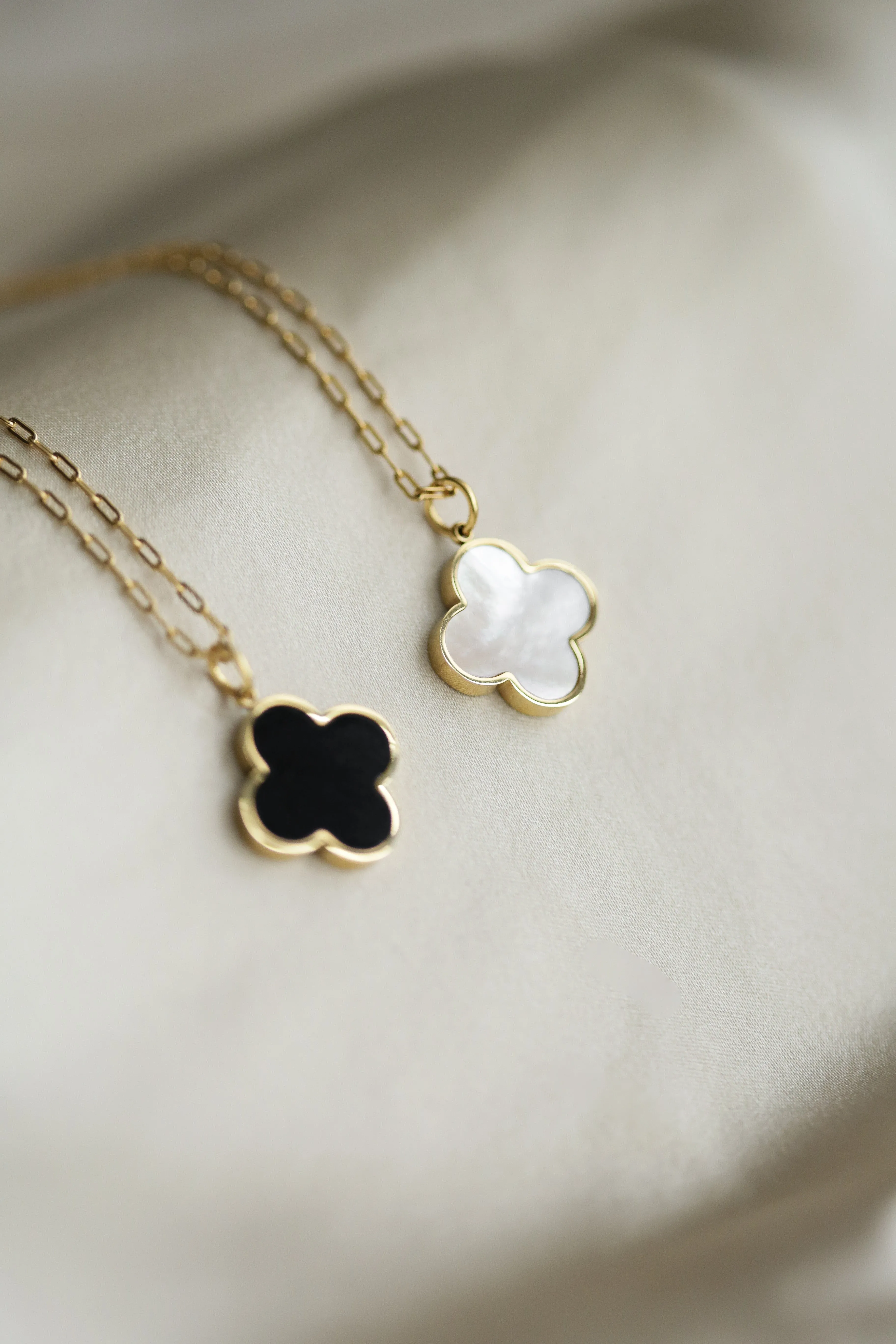 Double Side Clover Necklace