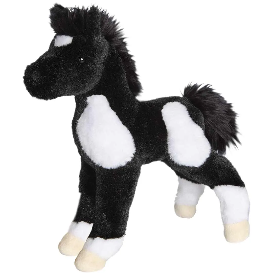 Douglas Toys Runner Black & White Paint Foal