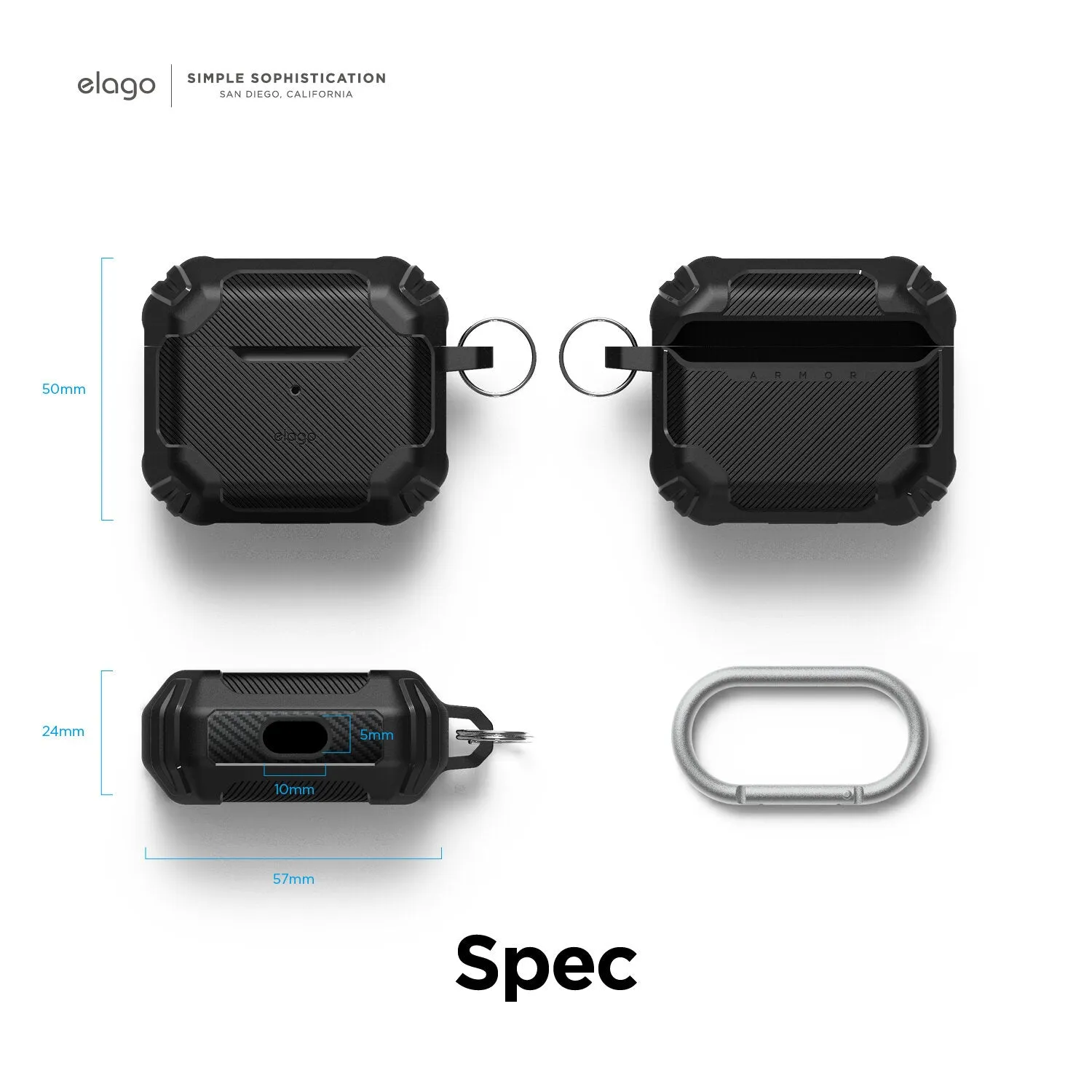 Elago AirPods 3 Solid Armor Case