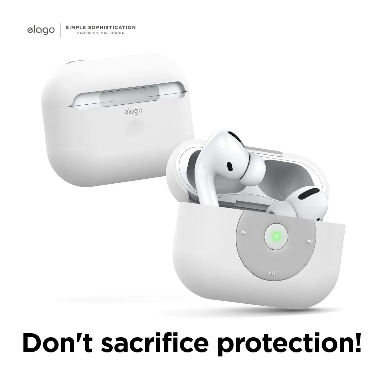 Elago AW6 AirPods Pro Case - Apple Classic Music player Design