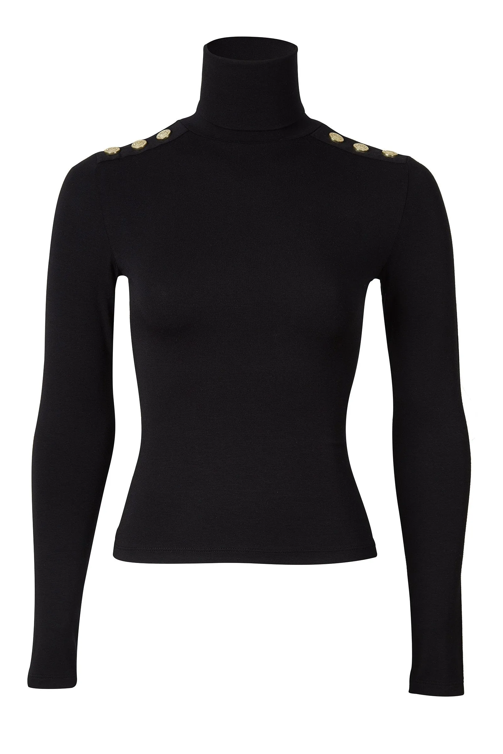 Essential Roll Neck (Black)