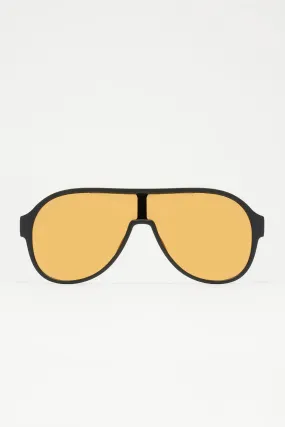 Feel Like Fire Sunglasses - Black/Brown