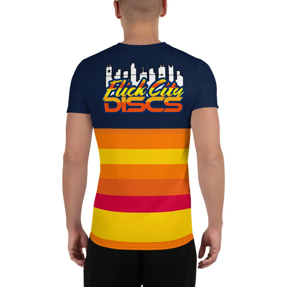 Flick City Discs H-town Classic Men's Performance Shirt