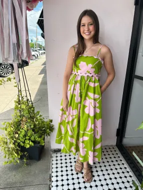 Floral Ric Rac Maxi