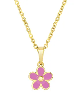 Flower Pendant (Pink)