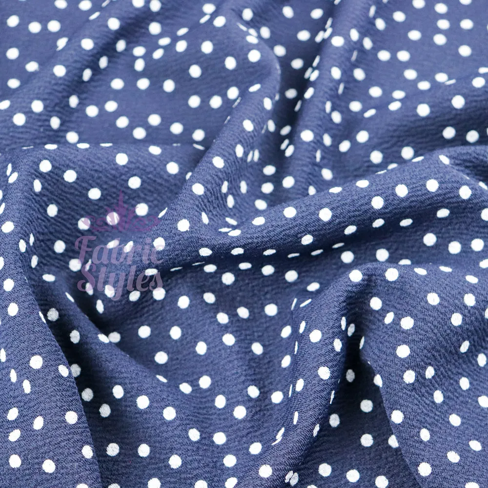 FS589 Polka Dots Liverpool Fabric