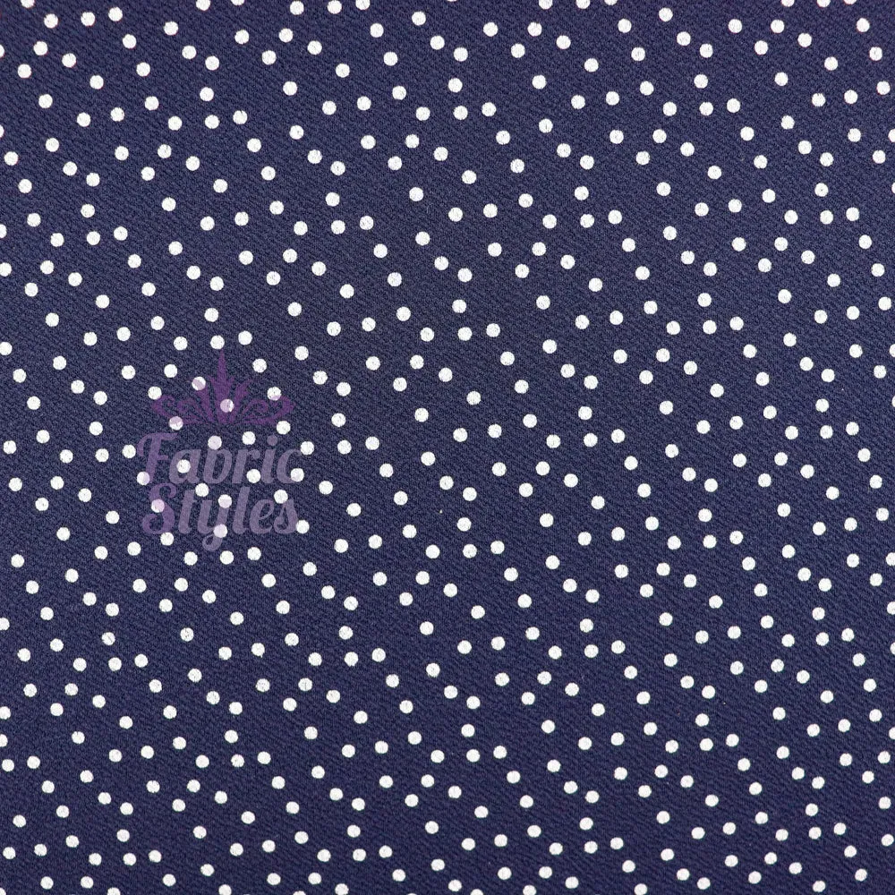 FS589 Polka Dots Liverpool Fabric