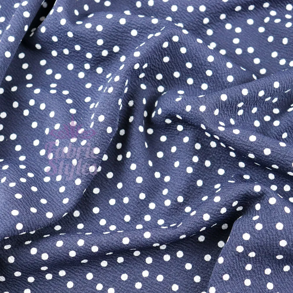 FS589 Polka Dots Liverpool Fabric