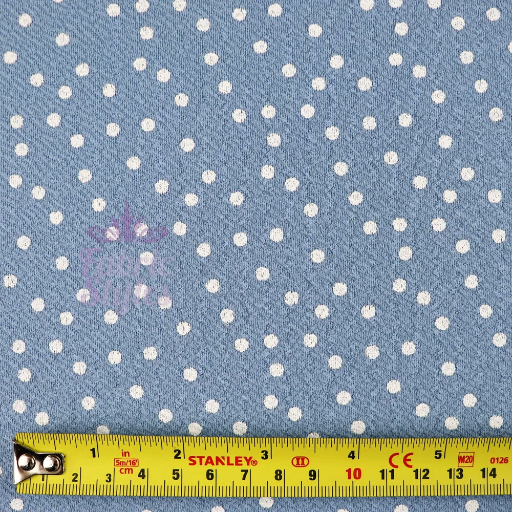 FS589 Polka Dots Liverpool Fabric