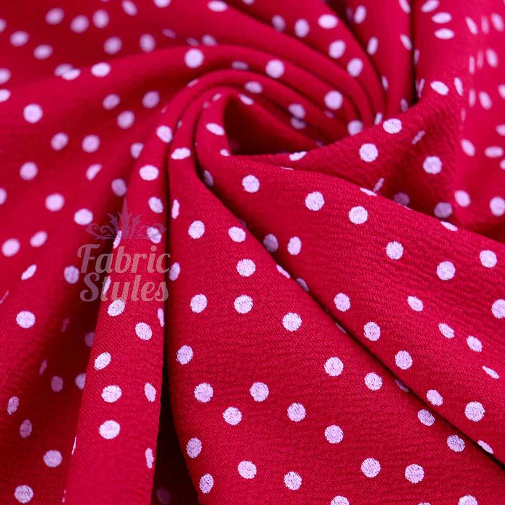 FS589 Polka Dots Liverpool Fabric